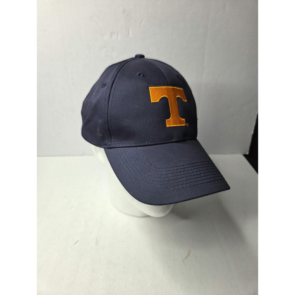 Tennessee Volunteers Hat Navy Blue Orange Embroidered Logo Snapback Cap UT Vols